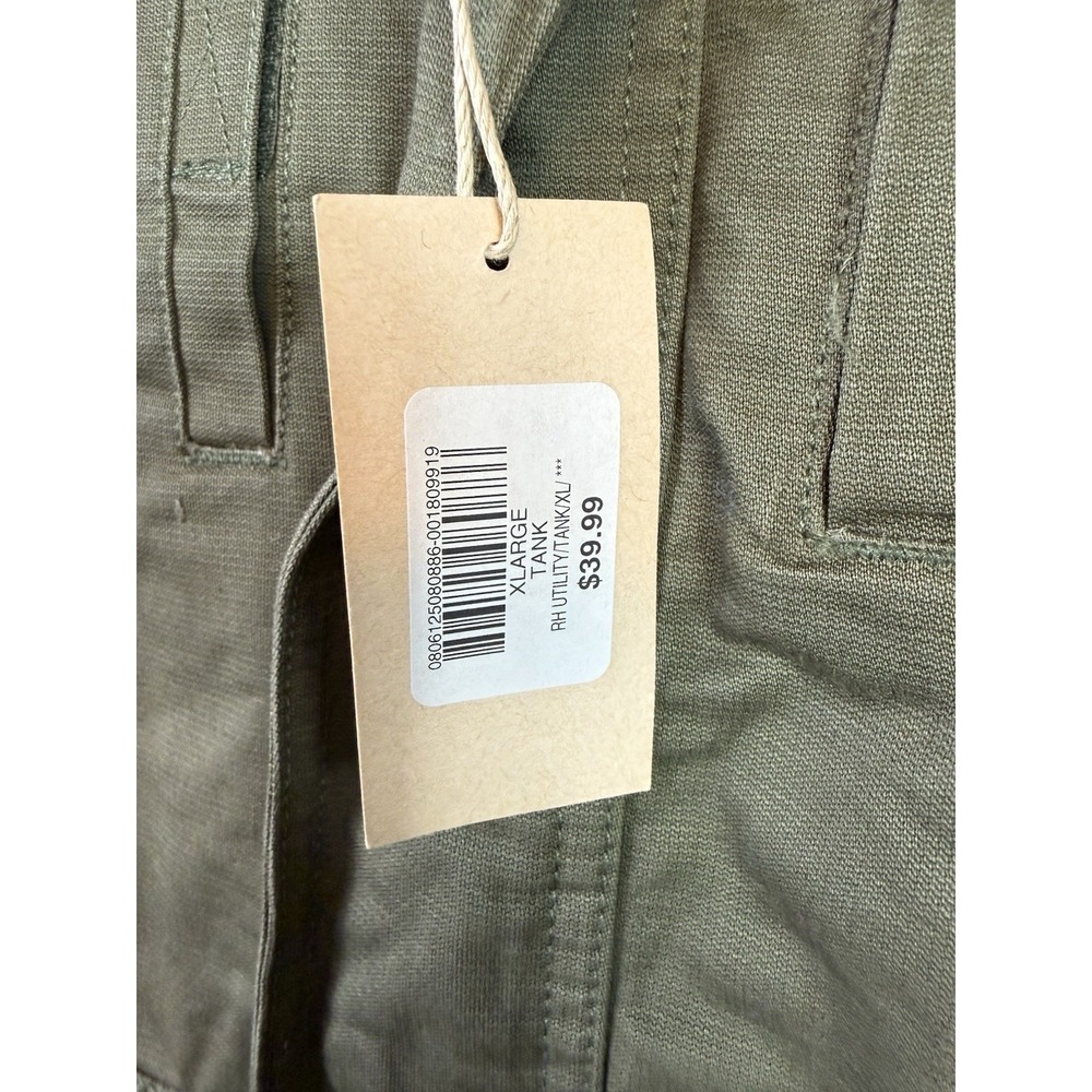 RedHead Vest Duck Canvas Mens Sz XL Camp Hunting Hiking Jacket Olive Green New - Picture 9 of 9